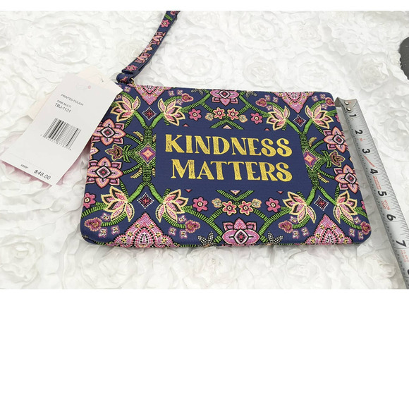 Betsey Johnson NEW $48 wristlet kindness matters - Picture 2 of 3